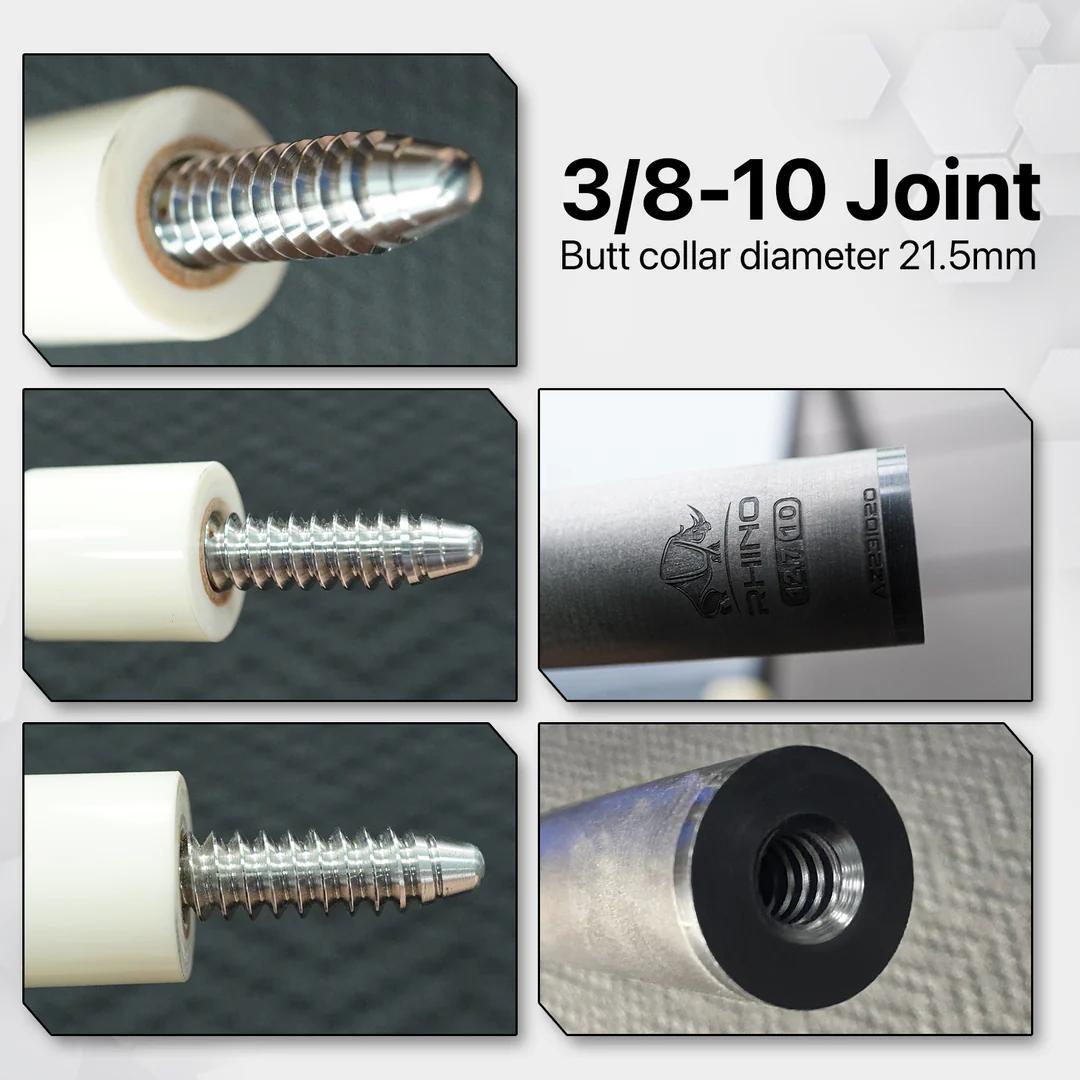 ※入荷しました！【Rhino】10山 12.9mm カーボン シャフト