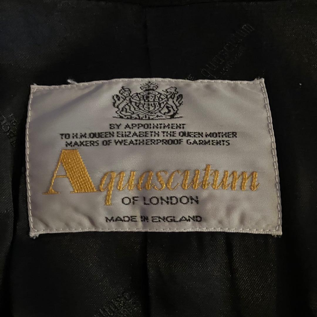 【美品】Aquascutum アクアスキュータム ロングコート sizeXL