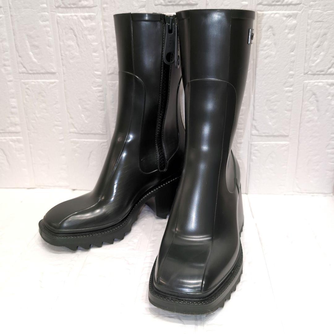 ✨美品 Chloé クロエ ダークグリーン レインブーツ