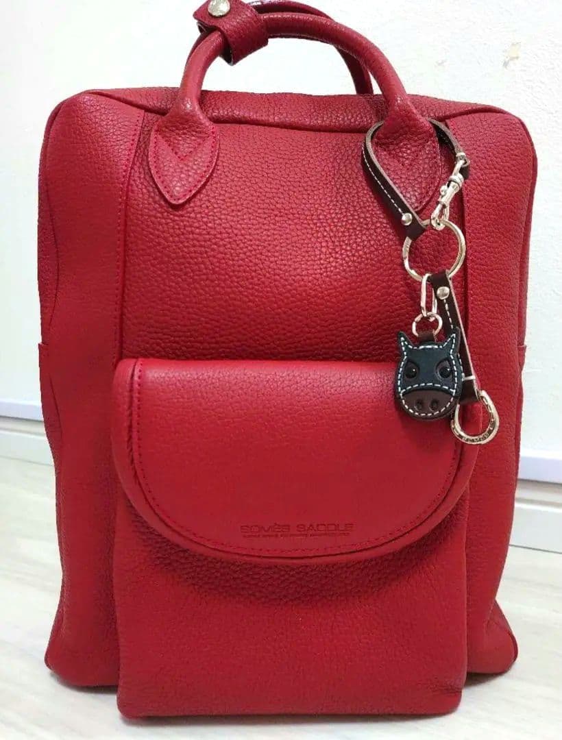 SOMES SADDLE ソメスサドル アデル リュック バックパック シボ革