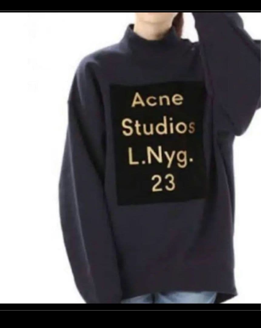 まちゃ　Acne Studios （アクネ）ロゴスウェット