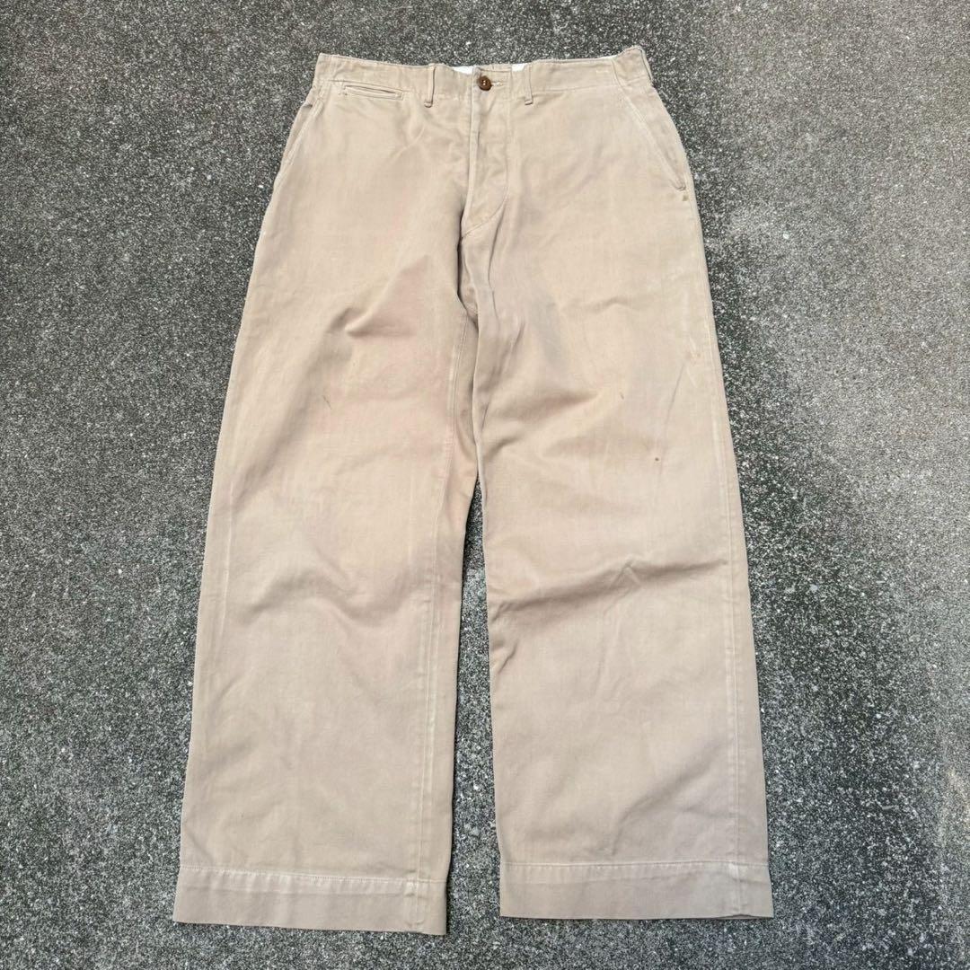 40s USArmy M-45 チノパン ヴィンテージ ミリタリー W33 L - メルカリ