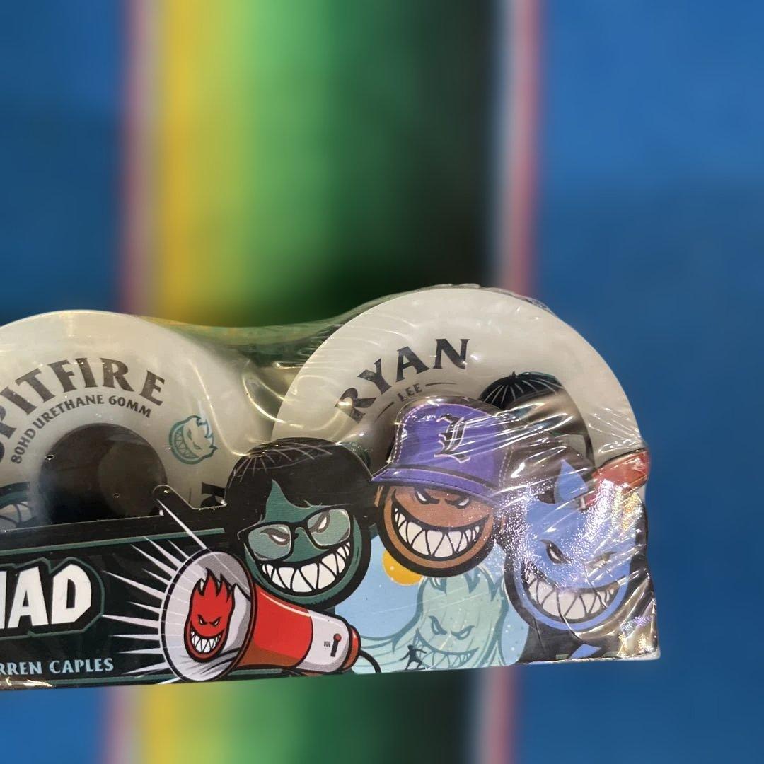 SPITFIRE BURN SQUAD 80HD ウィール 4個セット60mm