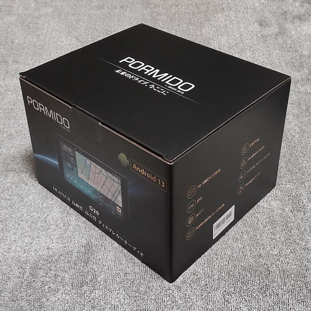 PORMIDO-LINK 10.1インチ カーナビ 1DIN/2DIN対応 新品