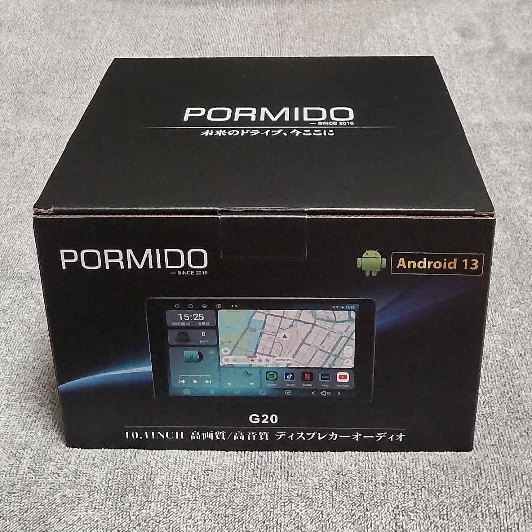 PORMIDO-LINK 10.1インチ カーナビ 1DIN/2DIN対応 新品