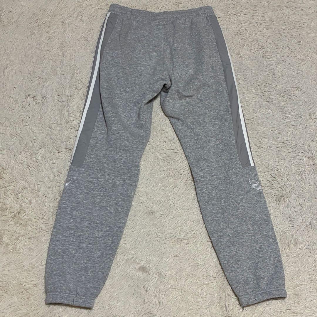 adidas スウェット パーカー パンツ 上下 グレー セットアップ ジャージ