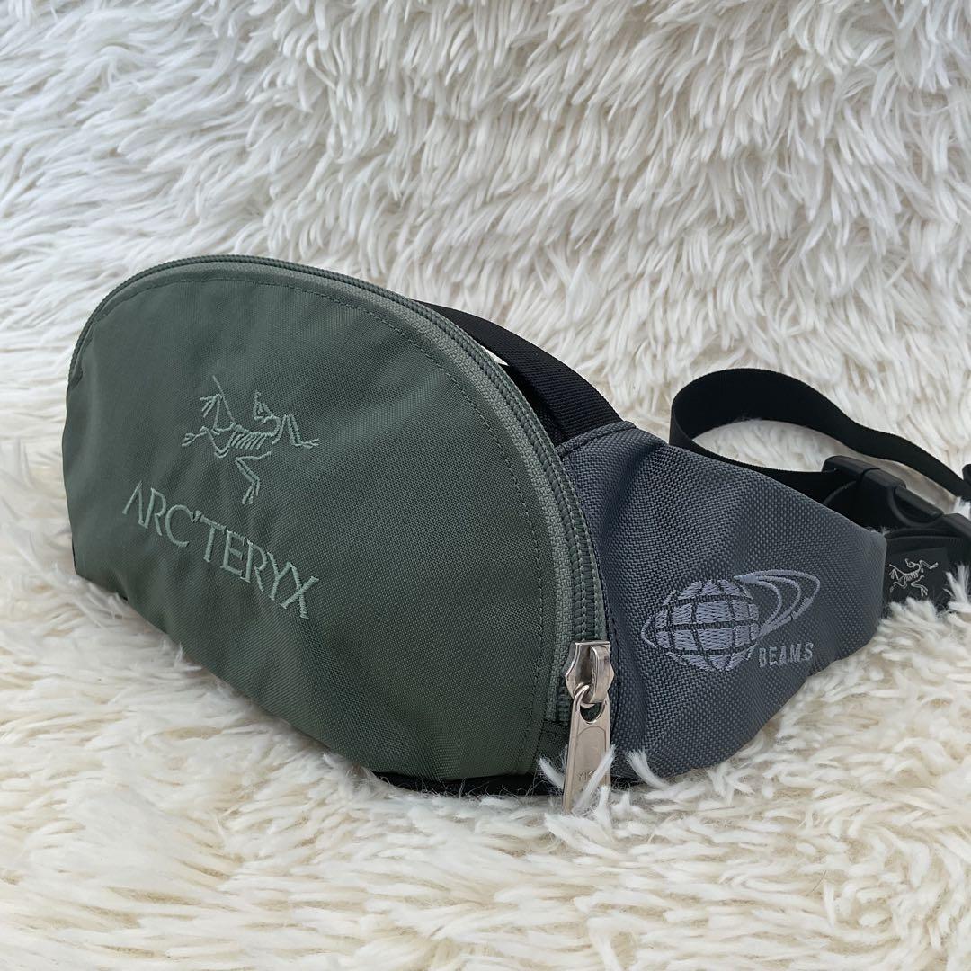 美品♪ARC'TERYX BEAMS アーバンファニー カーキ ボディバッグ