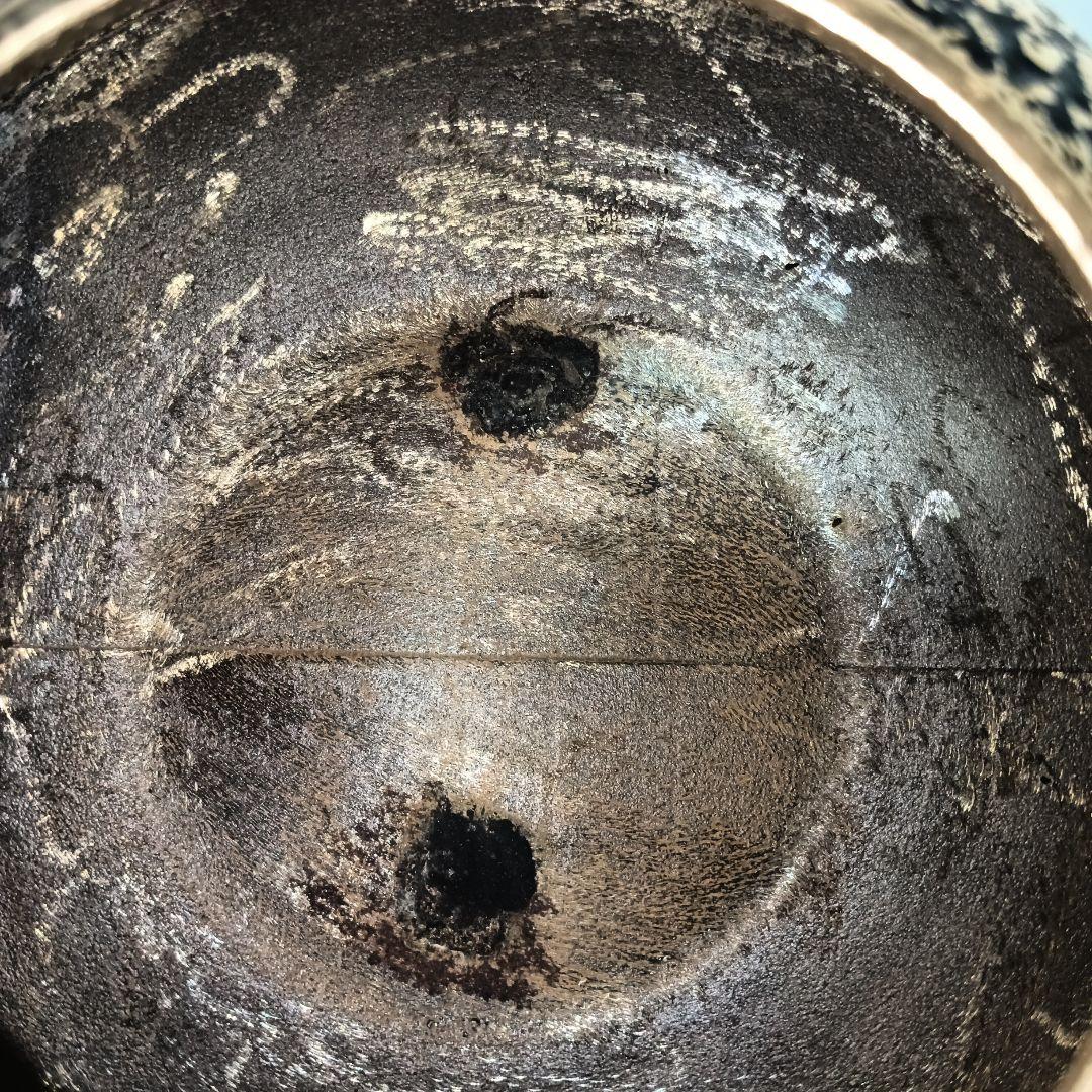 南部岩鋳　 純金　純銀着　美濃華林作　鉄瓶