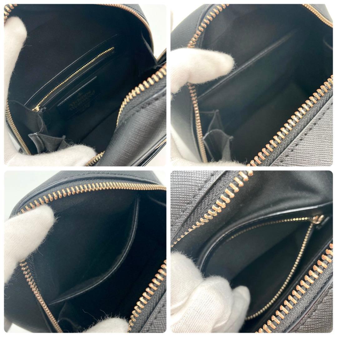 a m✨ ヴィヴィアンウエストウッド ミニリュック バッグ 黒 オーブ