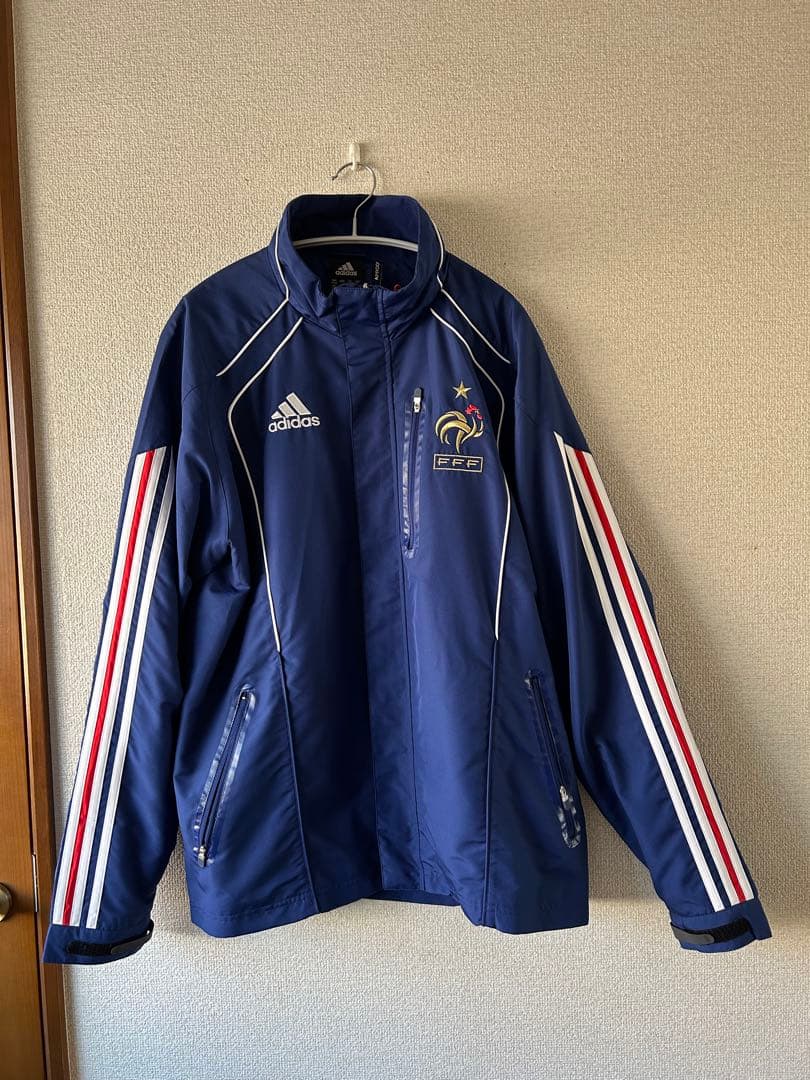 adidas フランス代表 ウィンドブレーカー L トラックジャケット