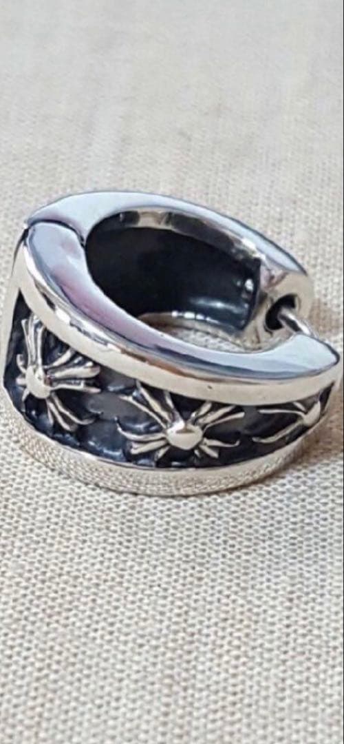 クロムハーツNARROW V-CHX L ナローV CH ピアス 左耳用