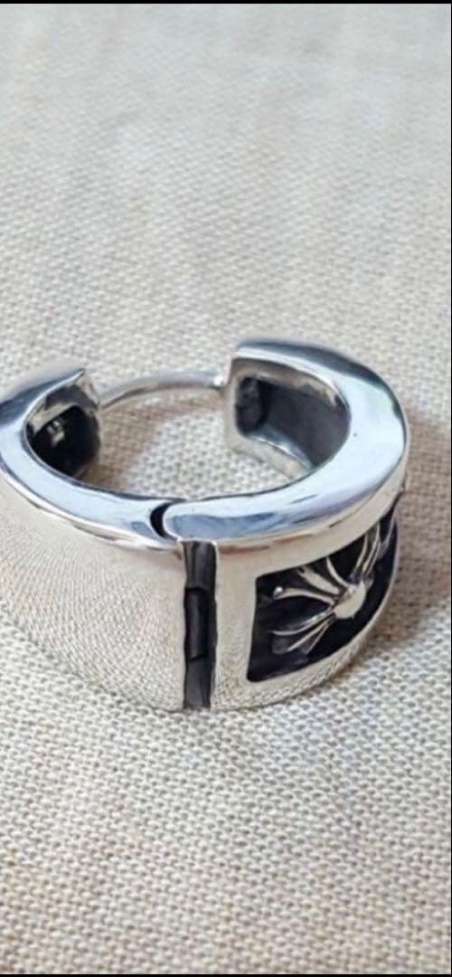 クロムハーツNARROW V-CHX L ナローV CH ピアス 左耳用