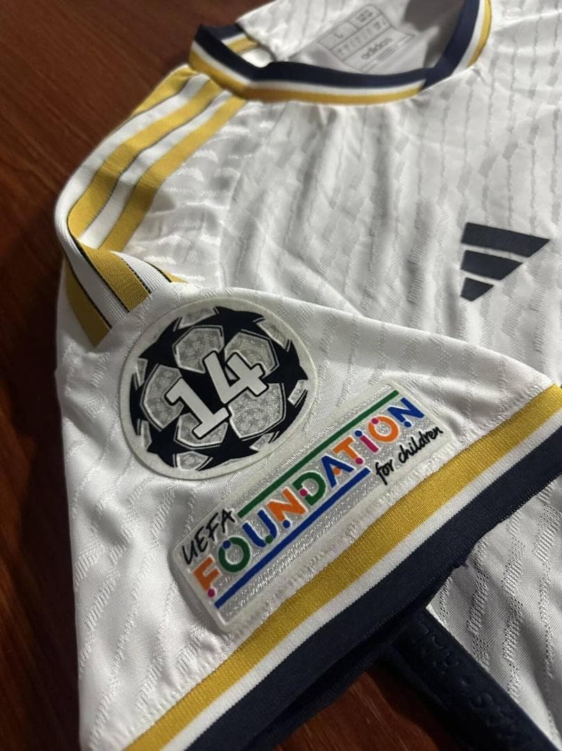 タグ付き正規品】レアルマドリード2023/24クロース ホーム CL決勝