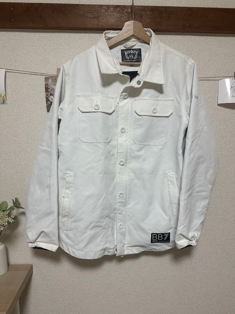 BB7 ジャケット スノーボードウェア　ホワイト