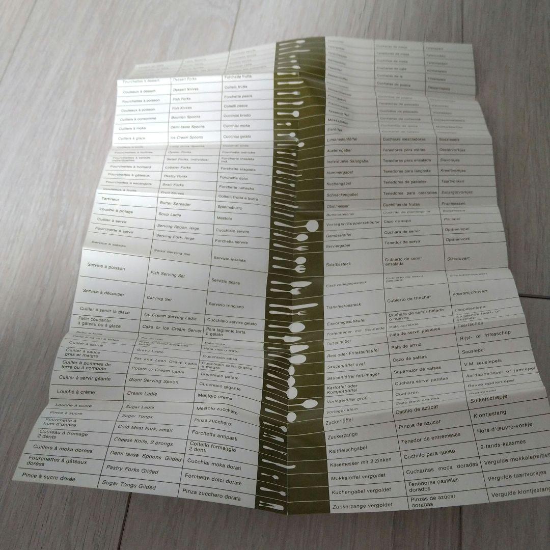 Christofle　クリストフル　カトラリーセット　未使用　クリストフル