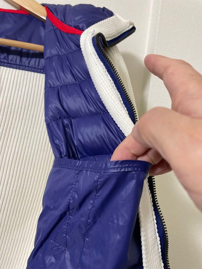 G-STAGE ゴルフウェア　フード付きニットコンビダウンパーカー　46M