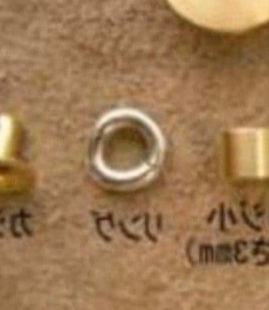 20ミリ　シルバーコンチョ