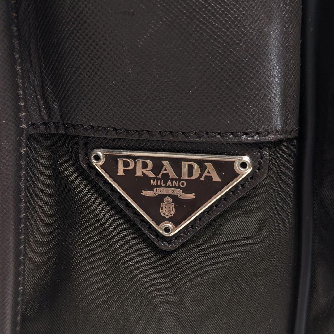 美品　プラダ　ショルダーバッグ　メッセンジャーバッグ　ビジネス　ナイロン　A4可