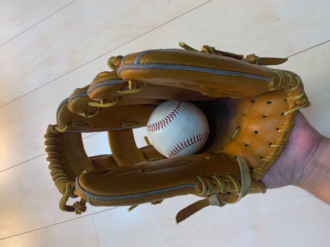 アクセフベルガード 硬式内野用グラブ 美品 - グローブ割引