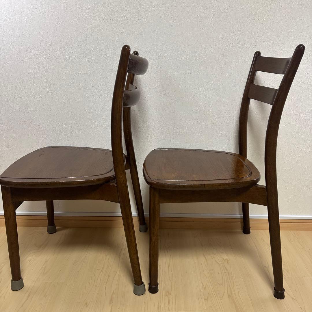 Laholm nissin 日進木工 ダイニングチェア チェア 2脚セット