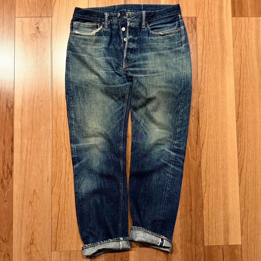 WAREHOUSE[ウエアハウス] Lot.800 W33 鬼ヒゲ ハチノス