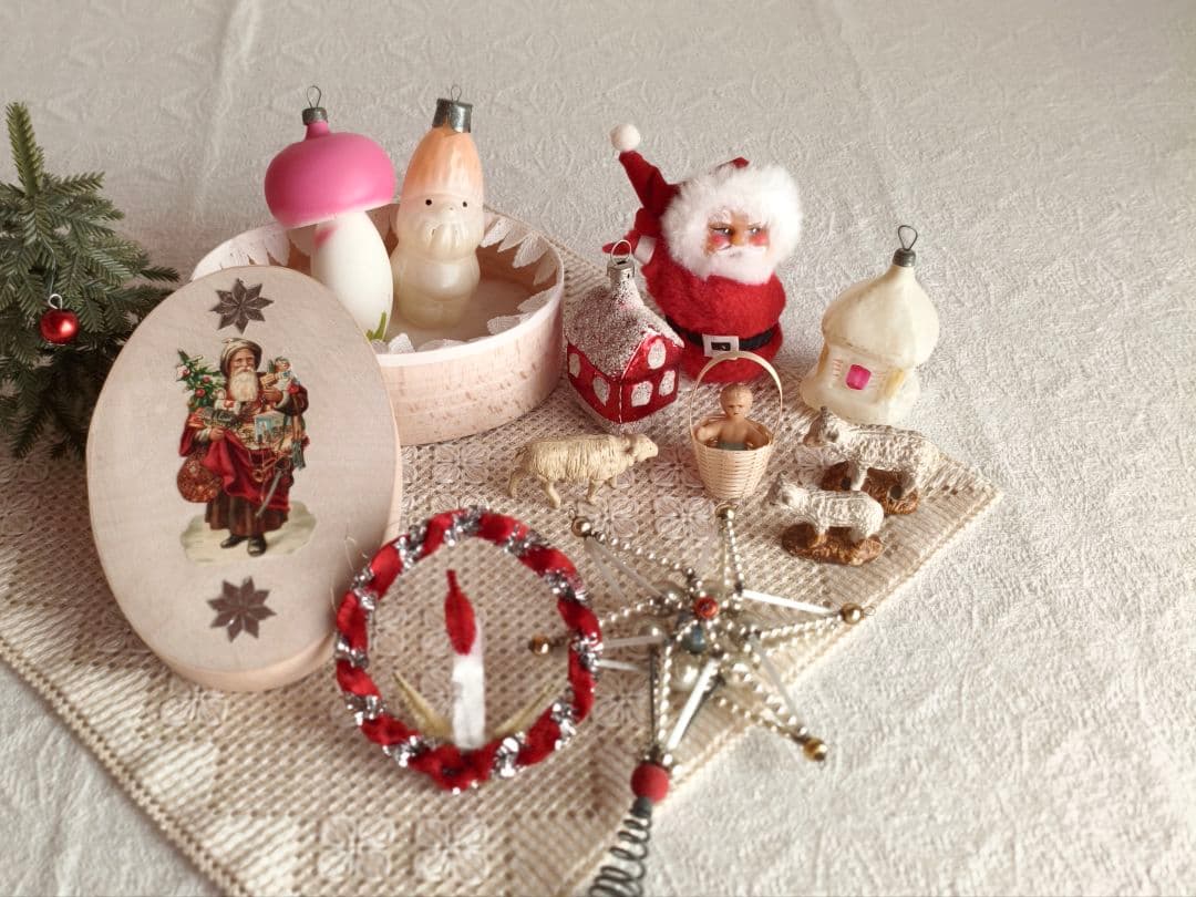 【まーちゃんさま】antique Santa ✵ * 古い時代の サンタさん