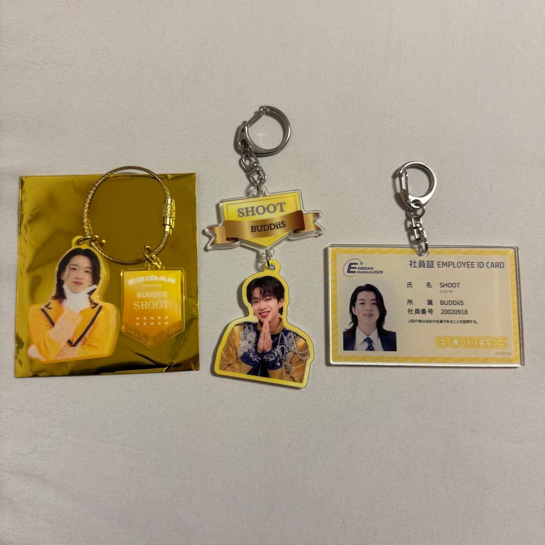 BUDDiiS 森愁斗 SHOOT アクキーセット - メルカリ