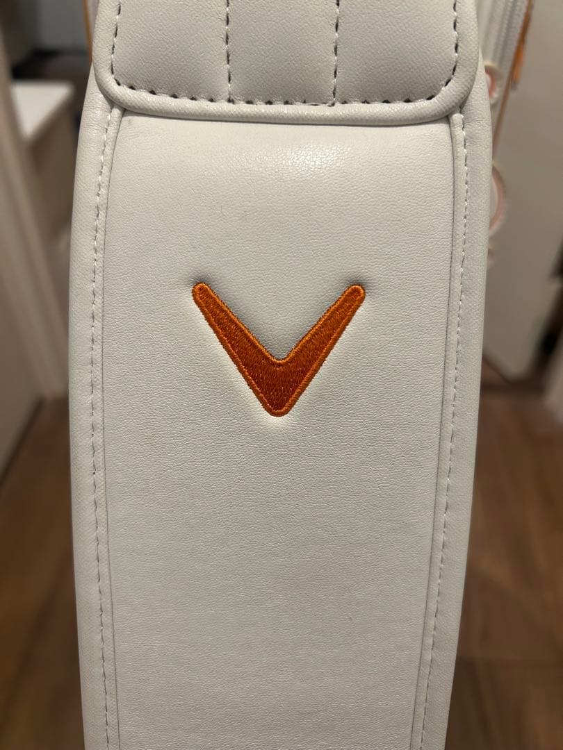 Callaway キャロウェイ　キャディバッグ ホワイト/オレンジ