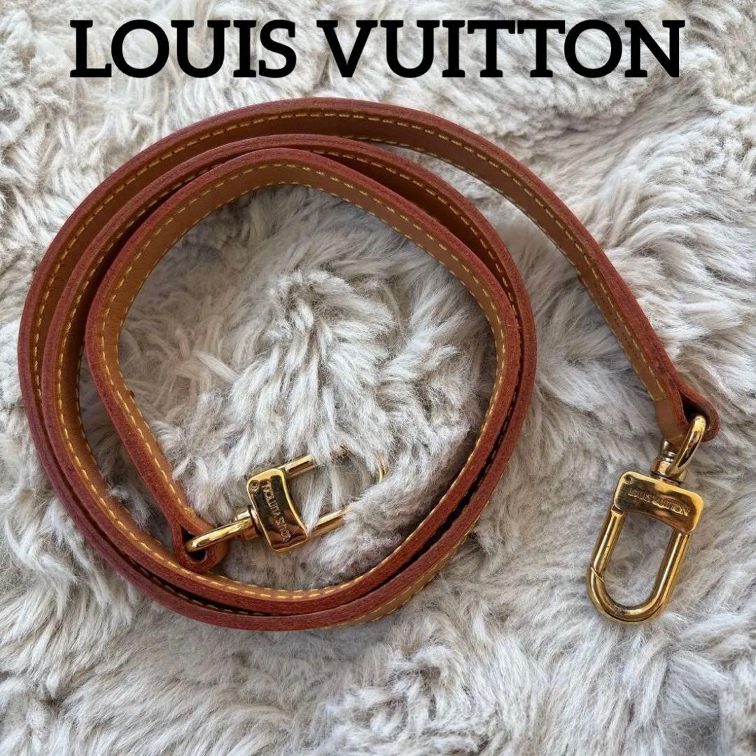 LOUIS VUITTON ルイヴィトン ヌメ革 ショルダーストラップ／紐 - メルカリ