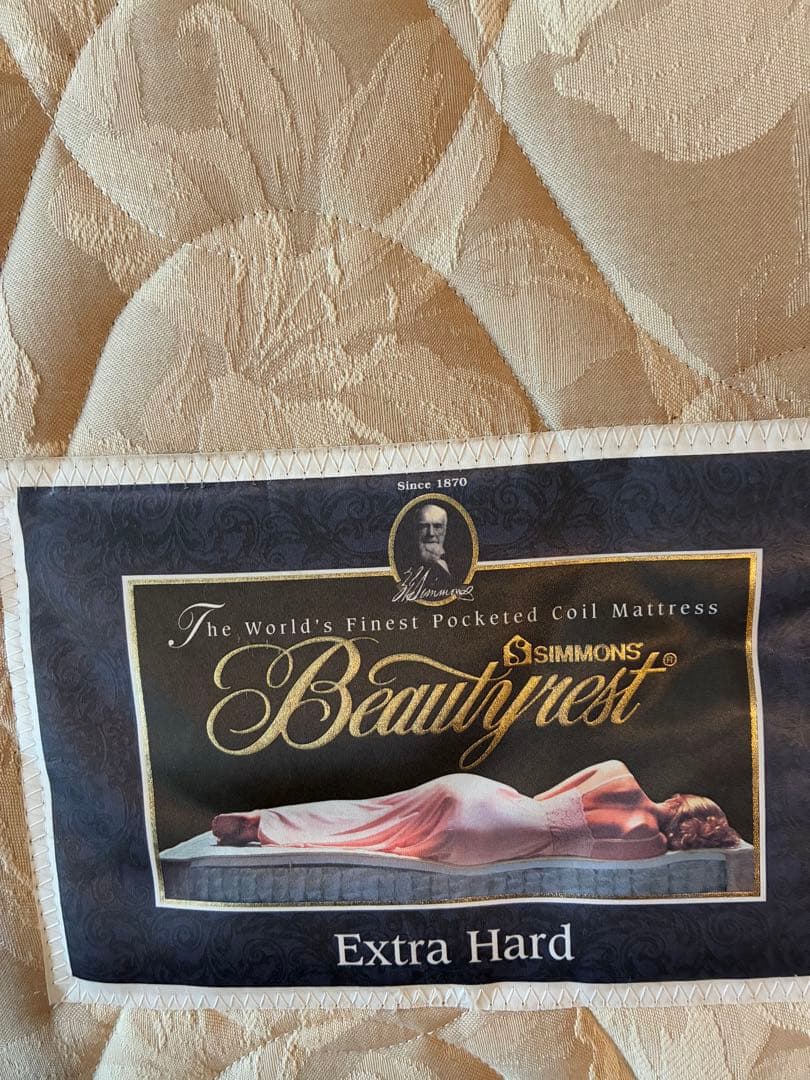 SimmonsBeautynest エクストラハード シングルベッド上段下段