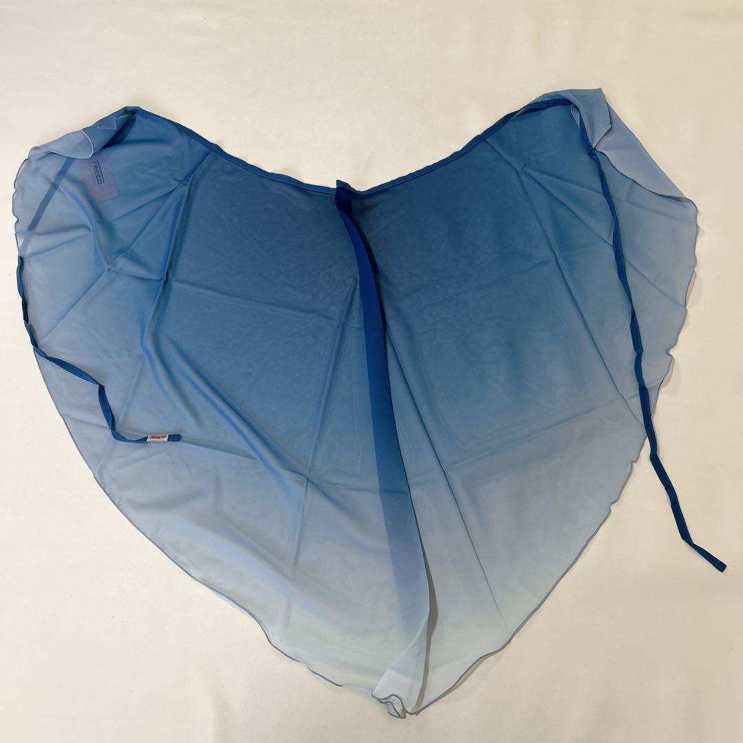 タグ付き未使用　チャコット購入　Nela定価1万　グラデーション巻きスカート