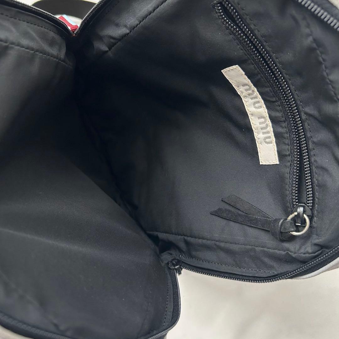 バッグ miumiu Archive 2way Shoulder Backpack