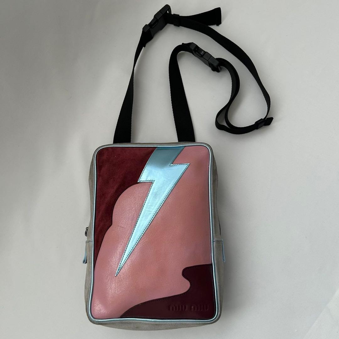 バッグ miumiu Archive 2way Shoulder Backpack