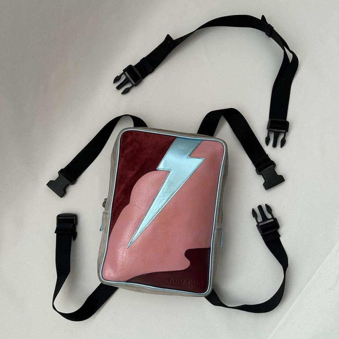 バッグ miumiu Archive 2way Shoulder Backpack