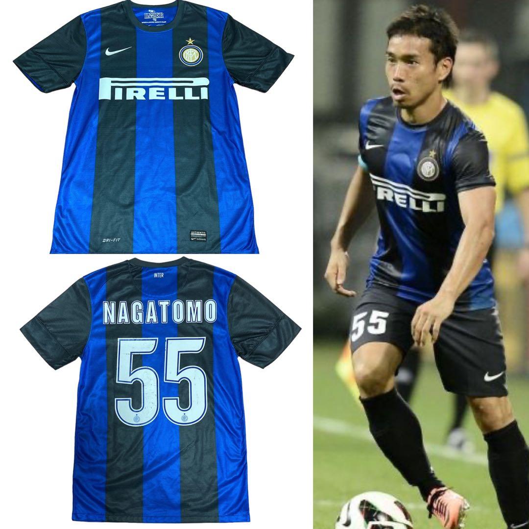 ナイキ】12/13 インテル ミラノ ユニフォーム #55 長友佑都 - メルカリ