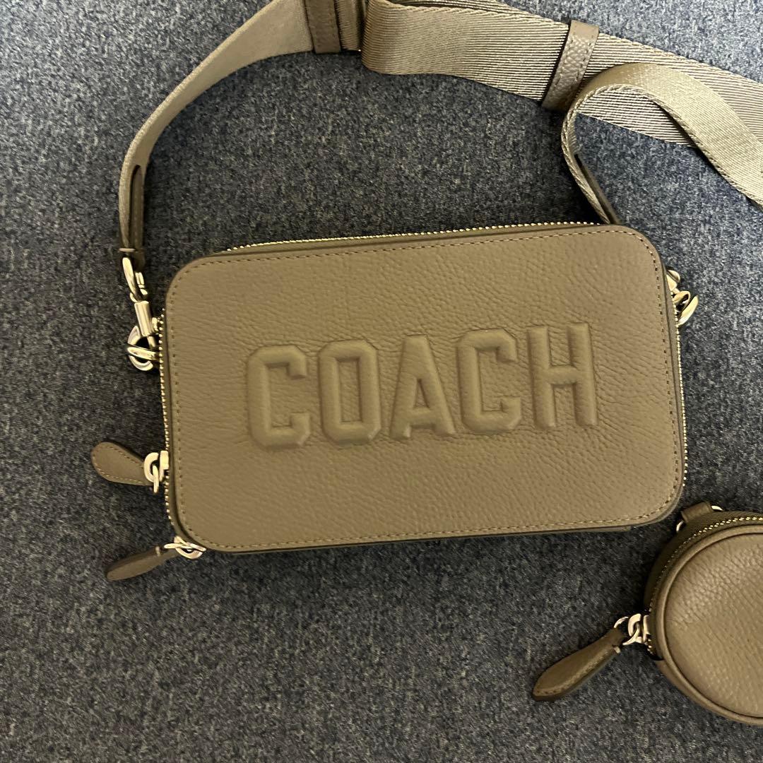 COACH チャータースリムクロスボディ2Wayショルダーバッグ　新品　メンズ