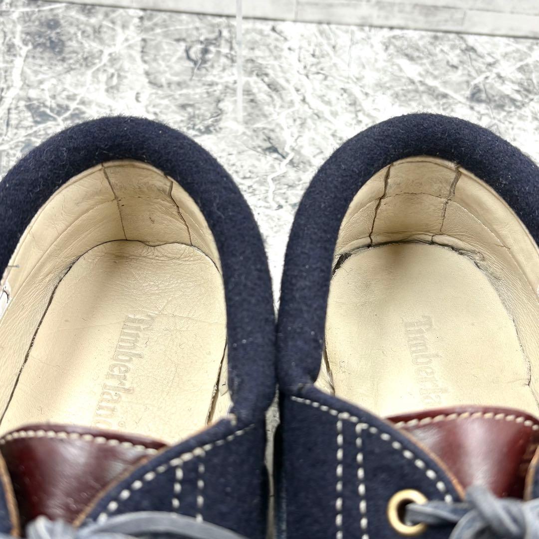 ティンバーランド スリーアイ クラシック 26.5cm ブラウン レザー ウール