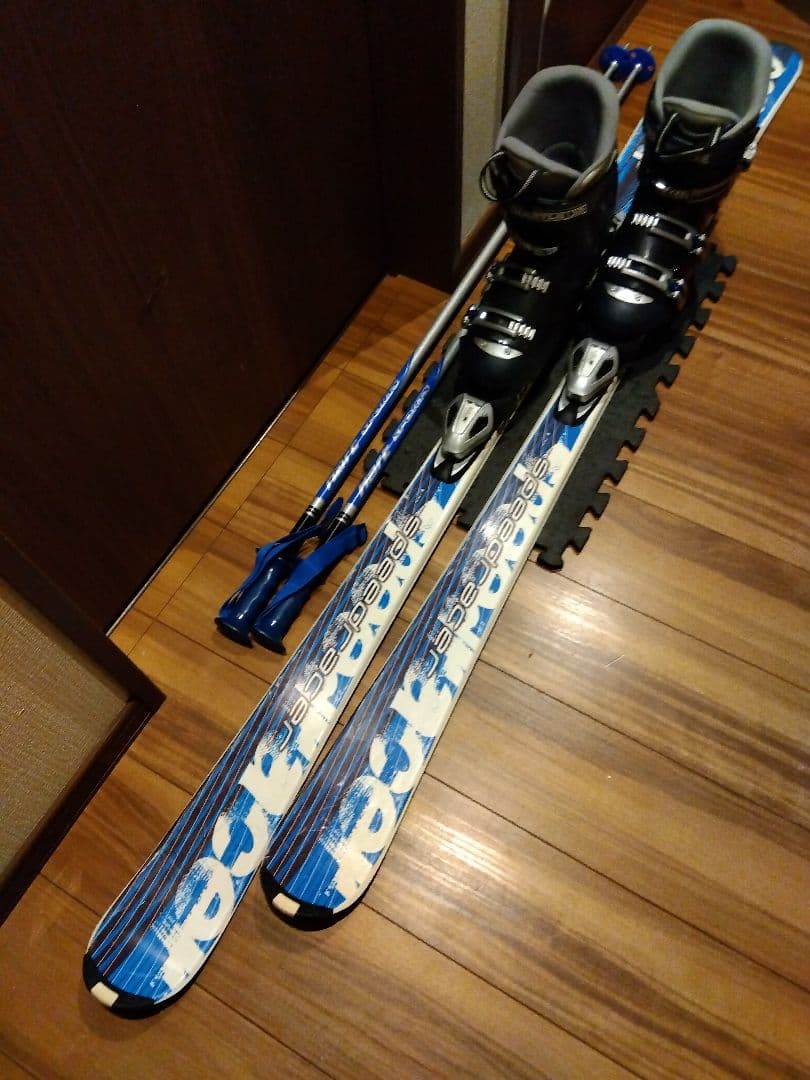 程度良好❗️COMP 学生・男女兼用/スキーセット・メンテ・WAX済み✔