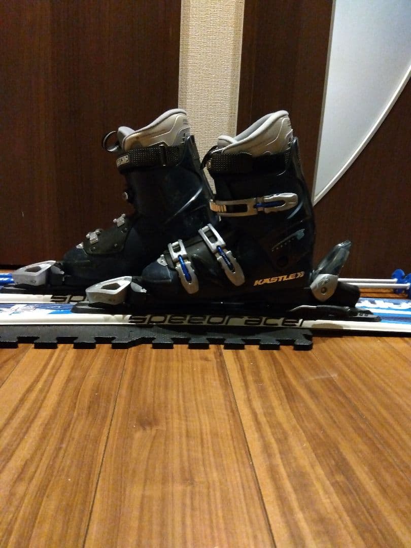 程度良好❗️COMP 学生・男女兼用/スキーセット・メンテ・WAX済み✔