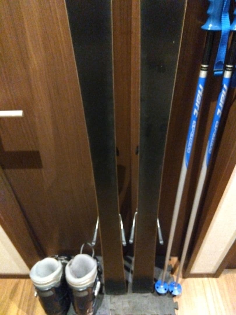 程度良好❗️COMP 学生・男女兼用/スキーセット・メンテ・WAX済み✔