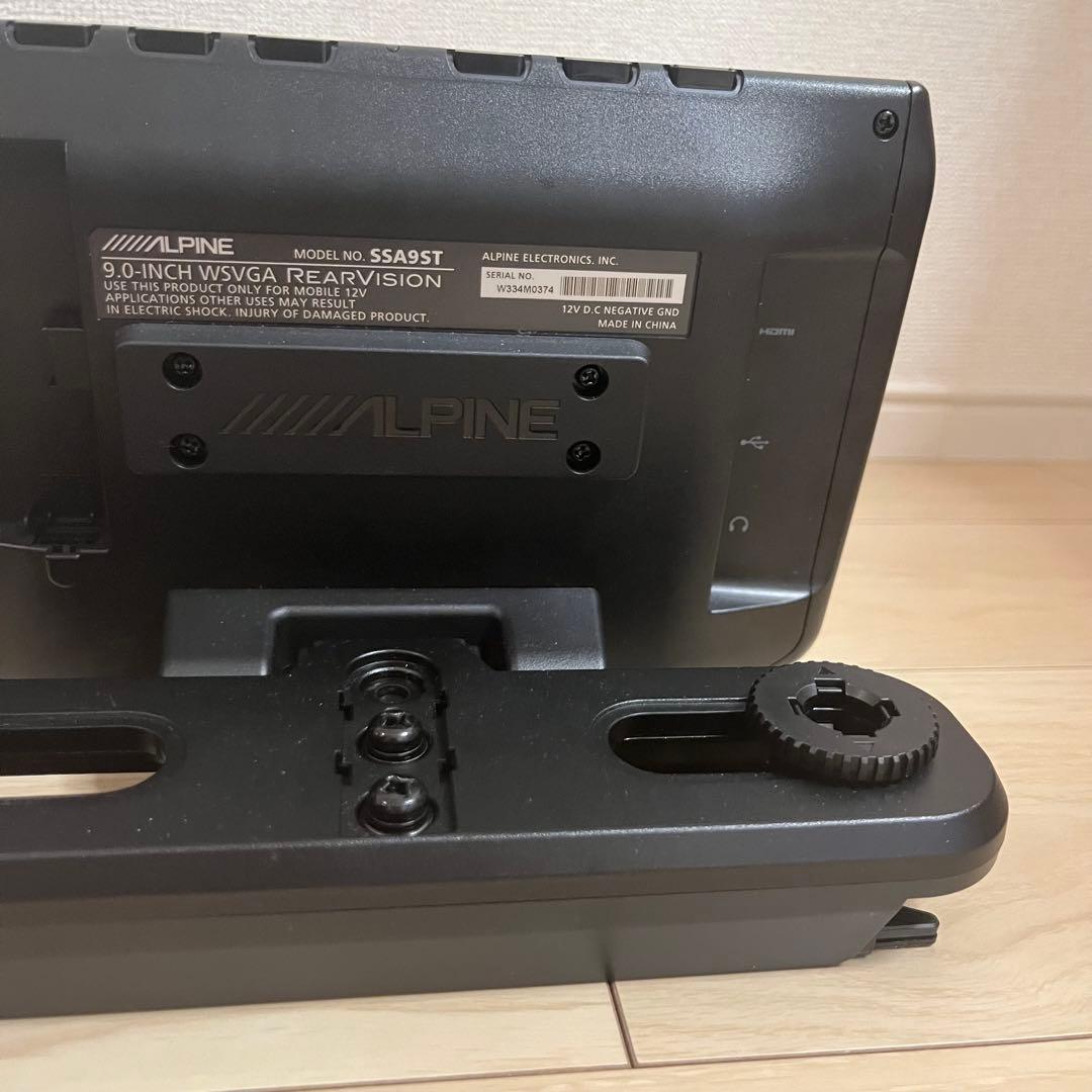 ✨【良品】ALPINE ヘッドレストモニター SSA9ST（2台セット）✨
