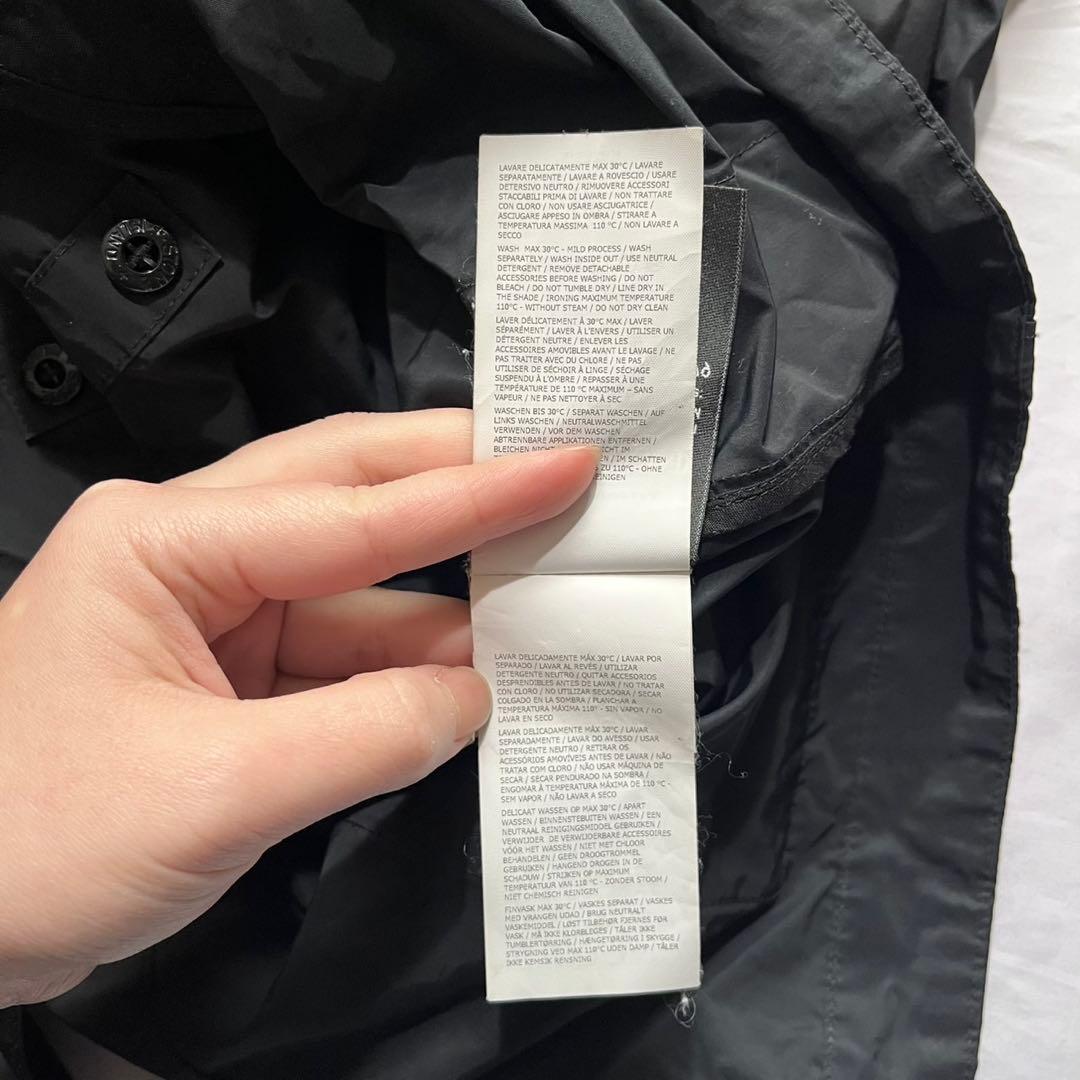 STONE  MICRO REP コート XL ブラック 正規品