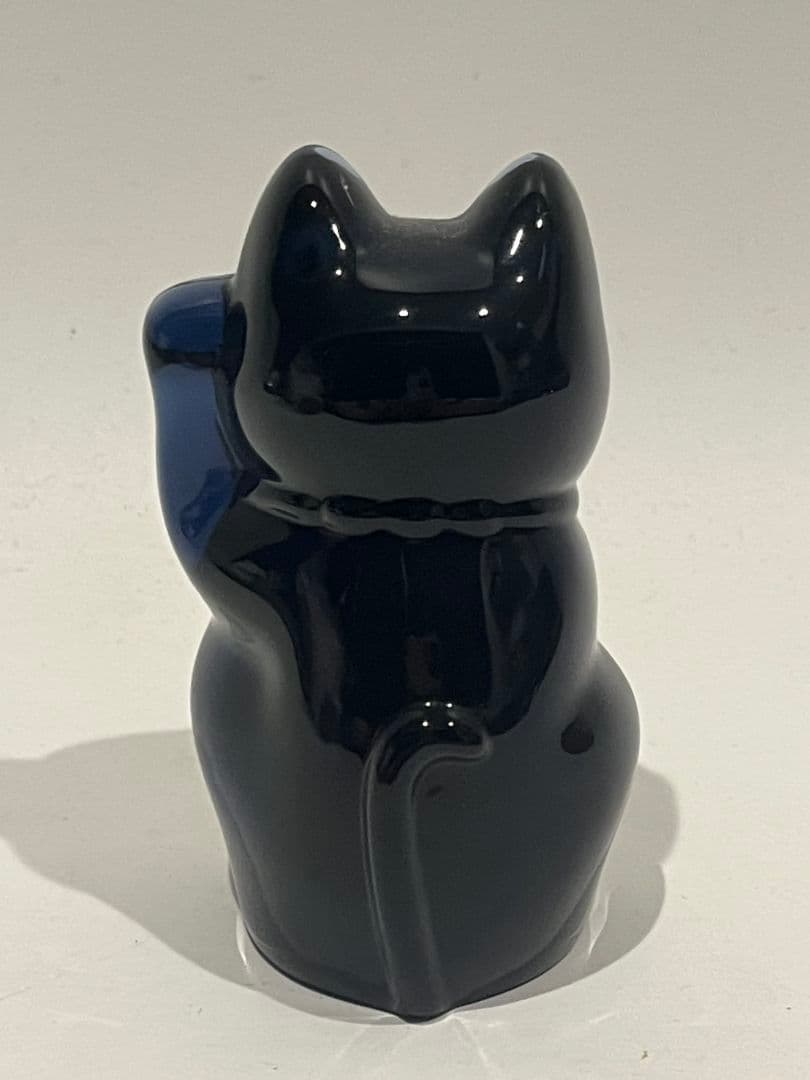 Baccarat　バカラ　青い招き猫