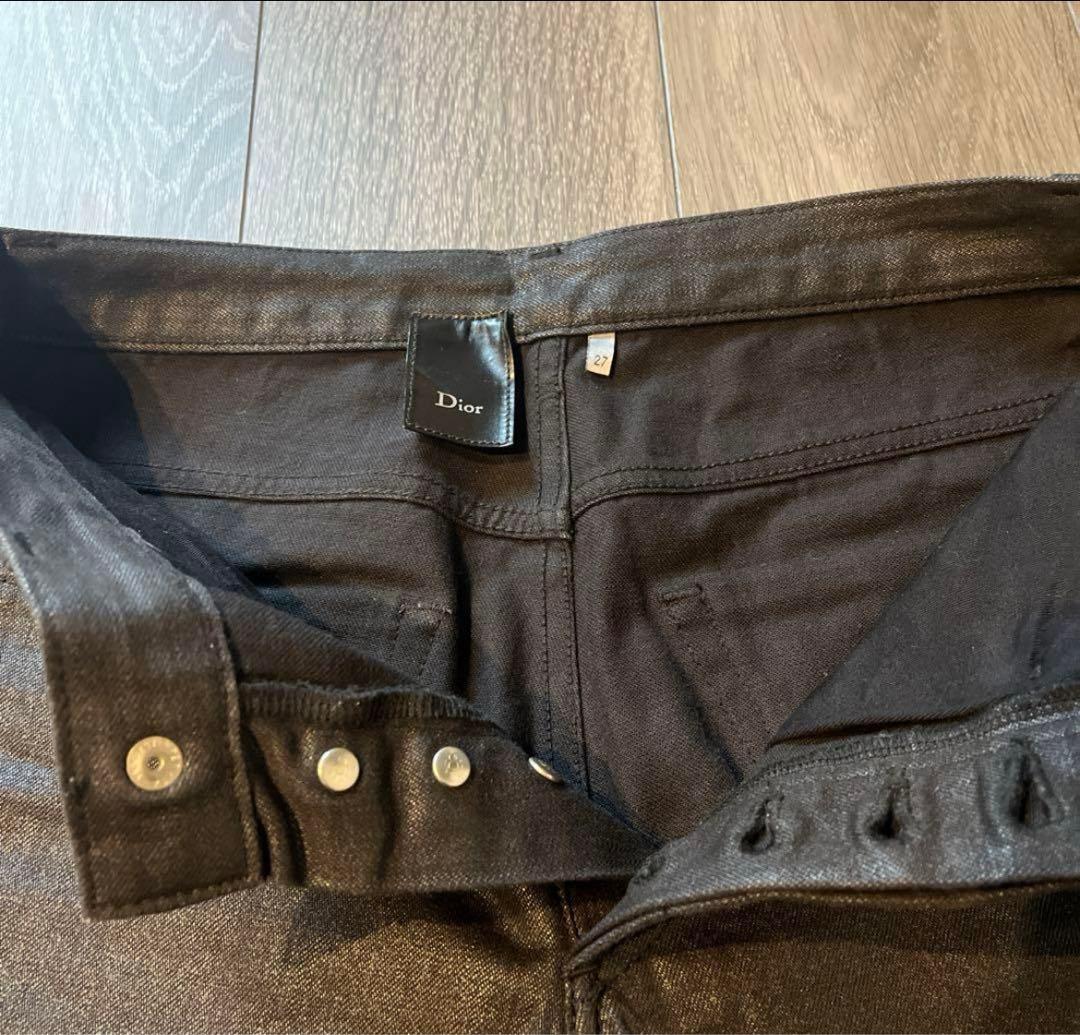 レア ディオールオム コーティングデニム27 インチ 07 08