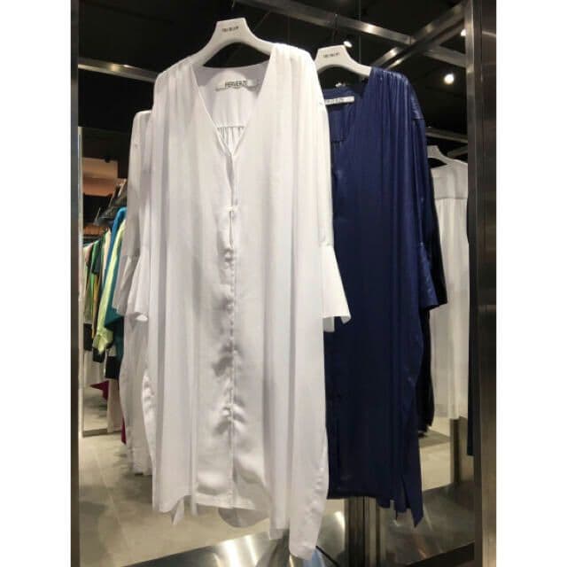 ヨーカン⭐︎カラフルな半袖ひざ丈ワンピース