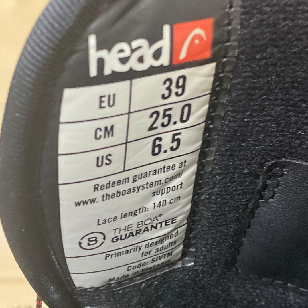 【即日発送】HEAD CLASSIC BOA 25.0cm 22-23モデル