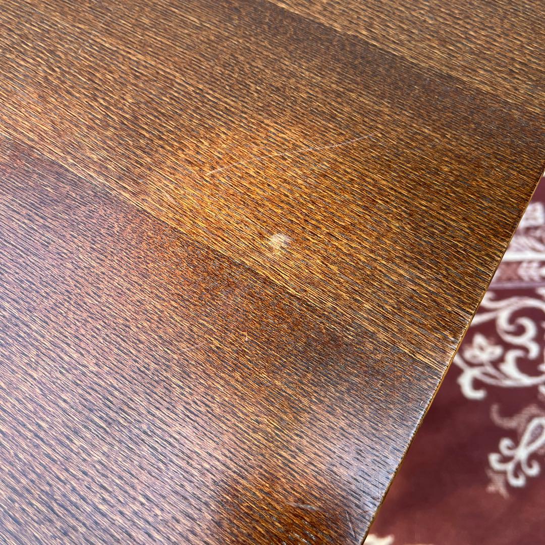 古家具ビンテージ品◾️オーク材突板 引き出し5杯 整理棚 収納棚 木製キャビネット