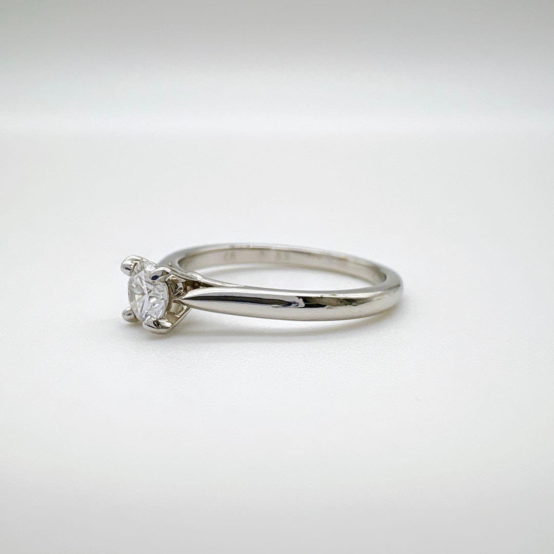 Cartier カルティエ リング ソリテール ダイヤ 0.23ct 鑑定書付き