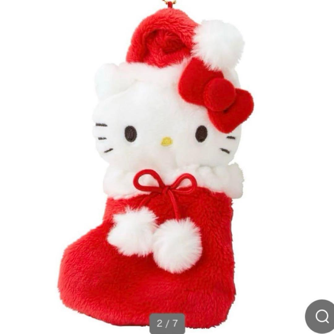 ハローキティ クッキー&ブーツマスコット サンリオ クリスマス - メルカリ