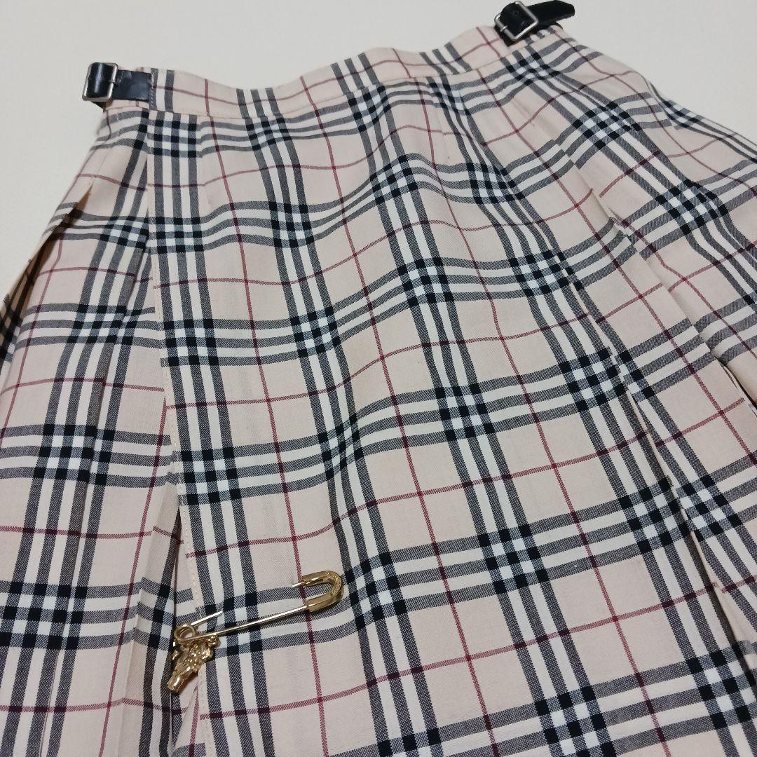 バーバリー ノバチェックスカート 120 バーバリーチルドレン メガ